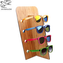 Solid Wood High-end Glasses Display Stand Bamboo Myopia Sunglasses Display Props Window Counter 2024 - buy cheap