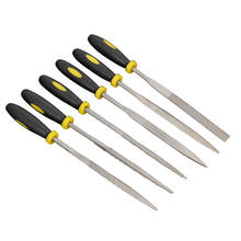 6pcs Filing Round Flat Half-Round File Needle Files Set Sharpening Wood Carving Jewelry Grinding Hand File Tools 2024 - buy cheap