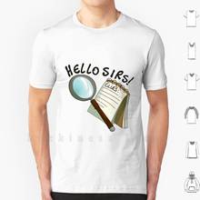 Hello Sirs! T Shirt DIY Cotton Big Size S-6xl Taz The Adventure Zone Magnifying Glass Note Angus Angus Griffin Mcelroy 2024 - buy cheap