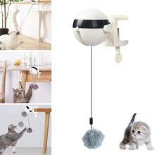 Electric Automatic Lifting Cat Ball Toy Smart Pet Cat Ball Teaser Toys Interactive Puzzle Pet Supply Electric Lifting Balls 2024 - buy cheap