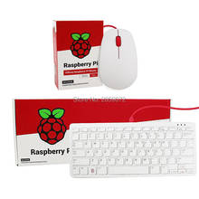 Raspberry pi mouse de teclado oficial, para raspberry pi 4b/3b +/3b/zero w 2024 - compre barato