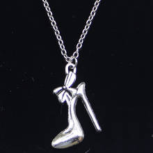 New Fashion Necklace 31x21mm high-heeled shoes Pendants Short Long Women Men Colar Gift Jewelry Choker 2024 - buy cheap