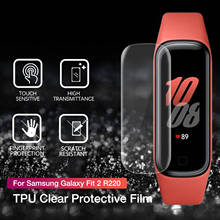 TPU Clear Smartband Protective Film for Samsung Galaxy Fit 2 R220 2024 - buy cheap