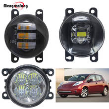 LED Fog Light Assembly For Nissan Leaf 2010 2011 2012 2013 2014 2015 2016 2017 Car Front Bumper Fog Lamp Daytime Running Light 2024 - buy cheap