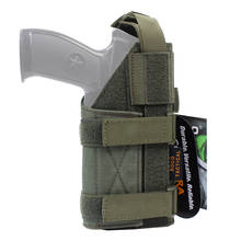 ROCOTACTICAL Военная Тактическая снайперская поясная сумка для пистолета Molle модульный ремень для пистолета кобура для правой руки стрелков серии Glock 2024 - купить недорого