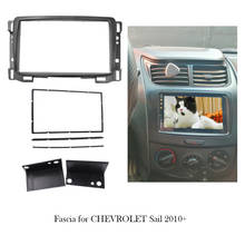 Marco estéreo de DVD para Chevrolet Sail 2010 +, Kit de instalación de reacondicionamiento, doble Din, Marco, embellecedor de bisel 2024 - compra barato