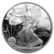 Non Magnetic American Statue of Liberty Eagle Coin Silver plated Commemorative Coins Collectible Medal Crafts Art Souvenir 2024 - buy cheap