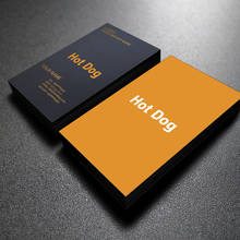 200 piezas, diseño gratuito, tarjeta de visita con logotipo personalizado, papel de cobre doble, impresión a todo color de doble cara 2024 - compra barato