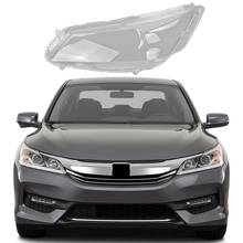 Proteção para farol de carro, para honda accord 9.5th 2016 2017 2018, luzes de farol e lentes transparentes 2024 - compre barato