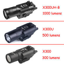 Linterna de caza X300 X300UH-B X300U, potente linterna LED resistente al agua, pistola de luz, lámpara Airsoft de montaje 2024 - compra barato