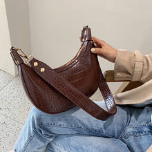 Bolsa retrô com estampa de crocodilo, bolsa crossbody feminina de luxo 2020, bolsa de mão feminina, bolsa de sela de designer, bolsa de mão feminina 2024 - compre barato