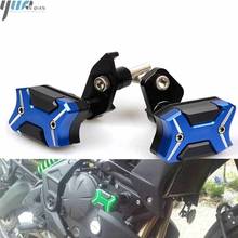 Motorcycle Frame Crash Pads Engine Case Sliders Protector Falling Protector For Suzuki GSX-S1000 GSXS1000 2015-2017 With logo 2024 - buy cheap