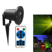RGB Remote Static Star Dots Laser Projector Light Garden Outdoor Waterproof Christmas Tree Xmas Holiday Shower Lighting 2024 - buy cheap