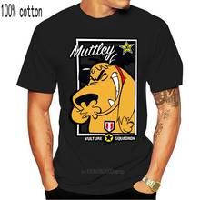 T-shirt MUTTLEY 2 Dick Dastardly Vulture Squadron - Wacky Races Cotton Harajuku Men Tops Tee Shirt 2024 - buy cheap