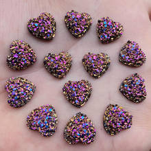 120pcs 12mm Natural ore Style Flat back Resin Cabochons For Bracelet Earrings accessories -B269*3 2024 - buy cheap