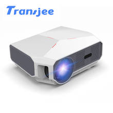 TRANSJEE Full HD проектор для телефона 4K 3800 люмен проектор WIFI Android 6,01 светодиодный домашний кинотеатр 3D видео проектор серии A4300 2024 - купить недорого