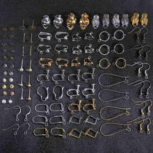 Pendientes de aleación hechos a mano, Tuercas de bala, accesorios para hacer joyas, bricolaje 2024 - compra barato