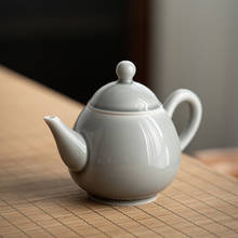Tetera de Kung Fu de cerámica de estilo japonés, tetera pequeña individual de estilo japonés con esmalte de hielo, fabricante de té, Infusor de té 2024 - compra barato