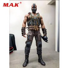 Figura de The Dark Knight Rises Bane Head para coleccionistas, de 12 pulgadas juguete de cuerpo masculino, a escala 1/6, no incluye la ropa 2024 - compra barato