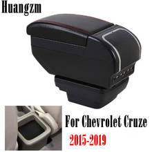 Armrest For Chevrolet Cruze 2015-2017 Double layer PU Leather central Store content Storage box with Ashtray USB Charging Cup ho 2024 - buy cheap