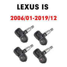 Sensor de presión de neumáticos, sistema de monitoreo para LEXUS IS (2006-2019), TPMS, 315MHz, PMV-107J/C010, 4260733021, 4260730060 2024 - compra barato