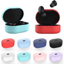 Silicone Soft Tpu Protective Case Cover for Xiaomi Redmi Airdots Tws Bluetooth Compatible Wireless Earphones Shell for Air Dots 2024 - buy cheap