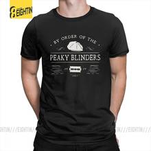 By Order Of The Peaky Blinders Mens Cool Printed O Neck T-Shirts Plus Size Tee Shirts Short Sleeved T Shirts 100% Cotton 2024 - buy cheap