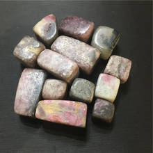 Piedra Natural de turmalina para decoración del hogar, espécimen Mineral de cristal, flor de ciruelo, piedras curativas 2024 - compra barato