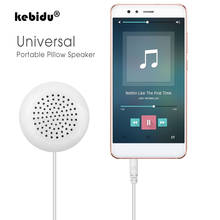 Kebidu-Mini altavoz tipo almohada de 3,5mm, reproductor de música MP3, MP4, teléfono móvil, tableta, PC, portátil, iPod, para dormir 2024 - compra barato