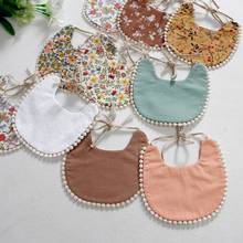 1 Pc Baby Pacifier Clip Chain Baby Cotton Linen Bib Set Burp Cloths Saliva Towel Perfect Newborn Shower Gift 2024 - buy cheap