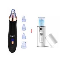 Face Acne Dot Pimple Blackhead Remover Electric Microcrystalline Vacuum Cleaner Pore Skin Care Machine +Nano Facial Sprayer P40 2024 - buy cheap