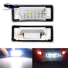 2x White No Error LED Rear Number Plate Lights for Audi TT MK1 8N TT Coupe 8N3 TT Roadster 8N9 Car Styling Accessory 2024 - buy cheap