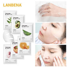LANBENA Face Mask Fruit Facial Mask Whitening Moisturizing Water Locking Plant Extract Skin Care Oil Control Advanced Formula 2024 - buy cheap