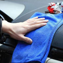 Toalha de microfibra para limpeza de carro, esfoliação e polimento, acessórios automotivos, 1 peça 2024 - compre barato