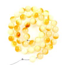 Natural Stone White Mix Color Yellow Stripe Alabaster Charm Loose Beads For Jewelry Making Needlework Bracelet DIY Strand 4-12MM 2024 - buy cheap