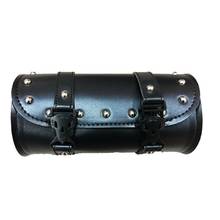 Motorcycle Universal Leather Bag Tool Roll Saddle Bag Dirt bike Cruiser Chopper Cafe Racer Old School Bobber Touring Scooter 2024 - buy cheap