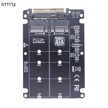 Adaptador SSD para ordenador de escritorio adaptador M.2 NVMe con llave B/M NGFF SSD a PCI-e U2 SFF-8639 2024 - compra barato