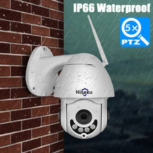 Hiseeu Mini PTZ IP Camera High Speed Dome Camera IP 1080P 5X Optical Zoom 2MP Outdoor Waterproof CCTV Video Surveillance ONVIF 2024 - buy cheap
