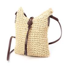 Women Handbag Shoulder Bag Straw Weave Tote Purse Lady Beach Hobo Bag Crossbody 2024 - buy cheap