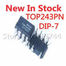 5PCS/LOT TOP243PN TOP243 DIP-7 switching power management chip IC   In Stock NEW original IC 2024 - buy cheap