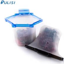 Newest One Step Lock Leakproof Standing Silicone Bag Containers Sandwiches Liquid Snack Fruit Reusable Silicone Food Storage Bag 2024 - buy cheap