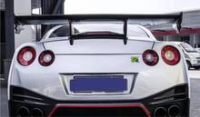 NISMO Real Carbon Fiber Car Rear Wing Trunk Lip Spoilers For Nissan GTR R35 2012 2013 2014 2015 2016 2017 2018 2019 2020 2024 - buy cheap