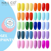 NAILCO 73Colors 5ml Paint Gel Nail Polish UV Varnish DIY Lacquer Hybrid Design Soak off Gel Painting Nail Art Salon Manicure 2024 - buy cheap