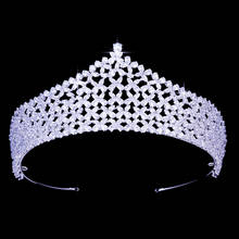 Crown HADIYANA Temperament Vintage Elegant Wedding Hair Accessories Bride Hair Jewelry Zircon BC5409 Accesorios para el cabello 2024 - buy cheap