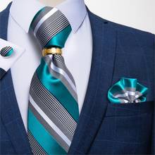 Corbata de seda para hombre, para hombre, corbata de seda, mancuerna, diseño DiBanGu 2024 - compra barato