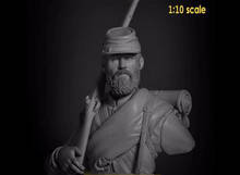 Figura de resina de busto com suporte guerreiro antigo, kits de modelo de figura em miniatura gk sem montagem pintada, 1/10 2024 - compre barato