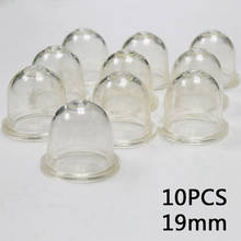 Piezas de cortacésped, bomba de combustible, aceite, carburador, Bombilla de imprimación, motosierras, soplador, desbrozadora, 19mm, 22mm, herramientas de jardín, 10 Uds.