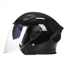 1PC Motorcycle Helmets Electric Bicycle Helmet Open Face Dual Lens Visors Men Women Summer Scooter Motorbike Moto Bike Helmet 2024 - buy cheap
