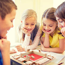 Juego de mesa de madera con números para niños, juego de mesa de 4 caras, 10 números, juego de dados para Pub, divertido 2024 - compra barato