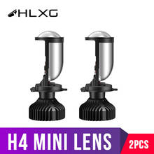 Canbus-mini lâmpada de led h4, kit de conversão para lentes de projetor, lm, farol com feixe baixo/alto, 12v, 24v, rhd, lhd, hxlg, 90w/par 2024 - compre barato